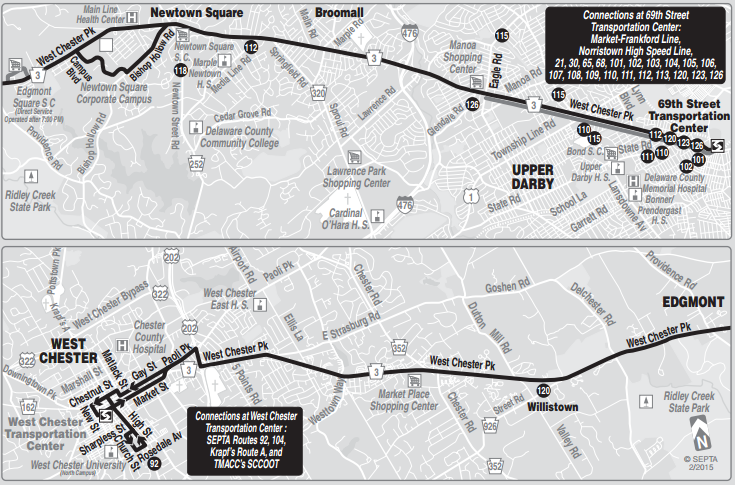 Route Of The Week Route 104 Septa