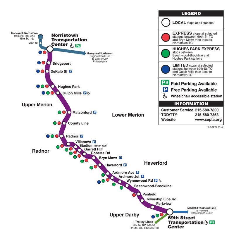 Route Of The Week Norristown High Speed Line Septa