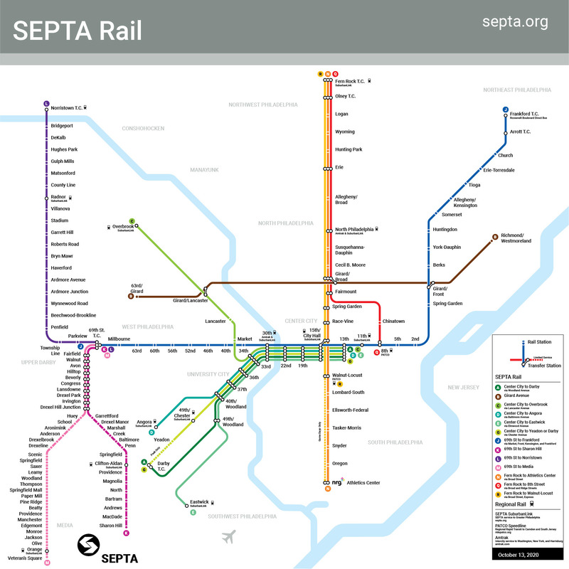 Transit Map Tuesday | SEPTA