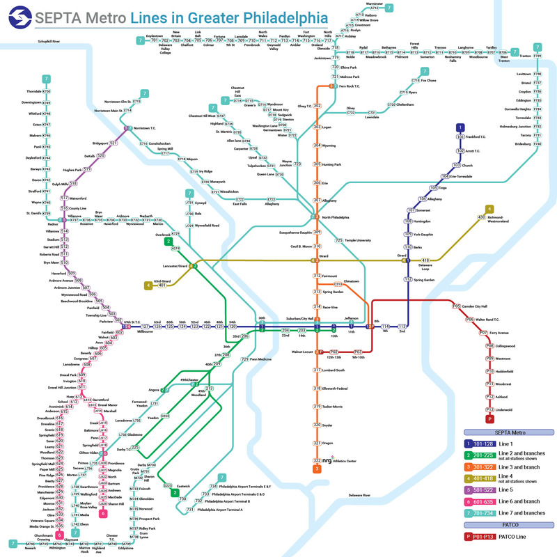 Transit Map Tuesday | SEPTA