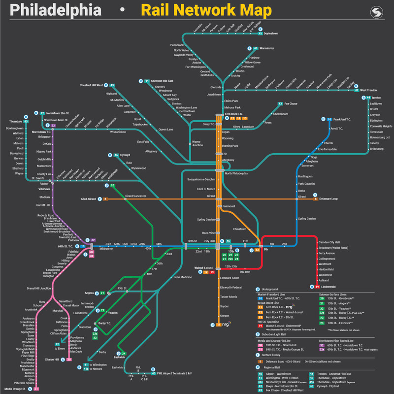 Transit Map Tuesday | SEPTA