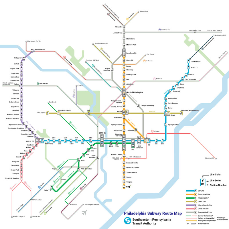 Transit Map Tuesday | SEPTA