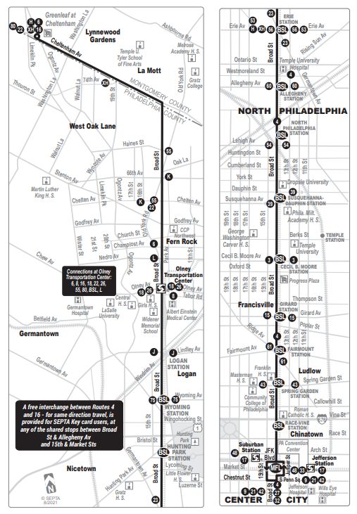Route of the Week 16 SEPTA