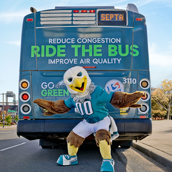 Eagles & SEPTA to Help Reduce City's Carbon Footprint Through New  Partnership