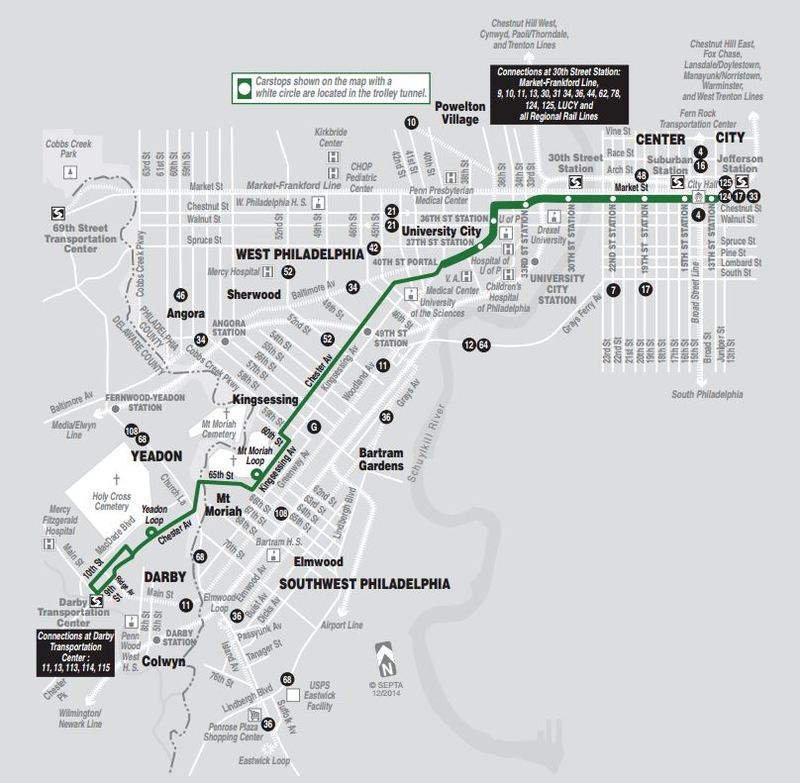 Septa Route 15 Map Route Of The Week - 15 | Septa