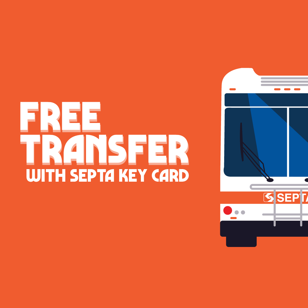 Transfer for Free with your SEPTA Key SEPTA